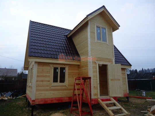 Май 2020 - дом из бруса №66