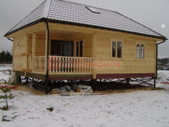 Март 2017 - дом из бруса №32