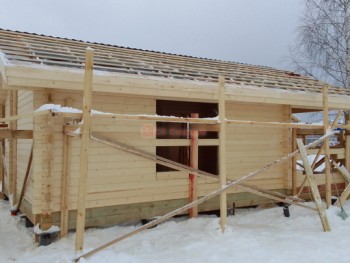 Фото №27: баня из бруса 118