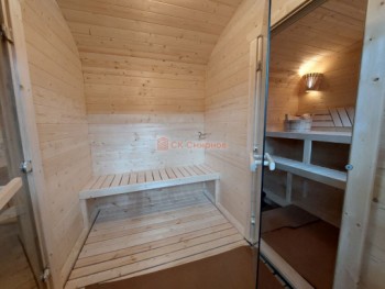 Фото №11: каркасная баня 122