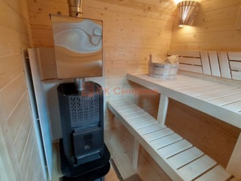 Фото №6: каркасная баня 122