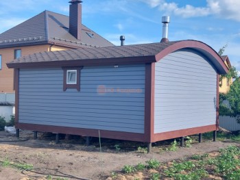 Фото №9: баня из бруса 125