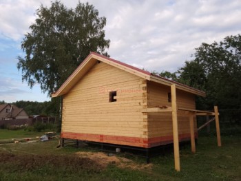 Фото №2: баня из бруса 126