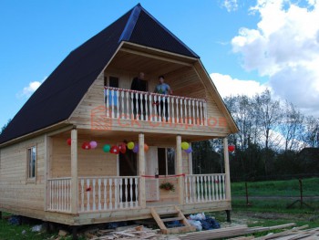 Фото №2: дом из бруса 24