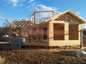 Фото №108: баня из бруса 33