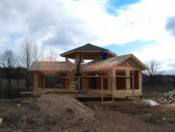 Фото №132: баня из бруса 33