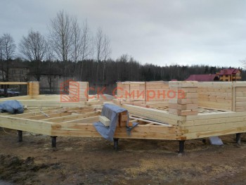 Фото №42: баня из бруса 33