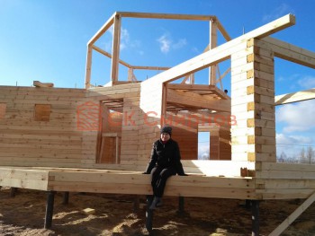 Фото №93: баня из бруса 33