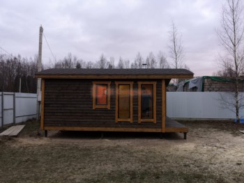 Фото №6: каркасная баня 58