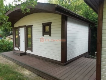 Фото №77: баня из бруса 79