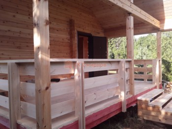 Фото №6: баня из бруса 94