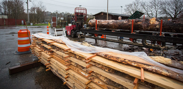 Двор на производстве